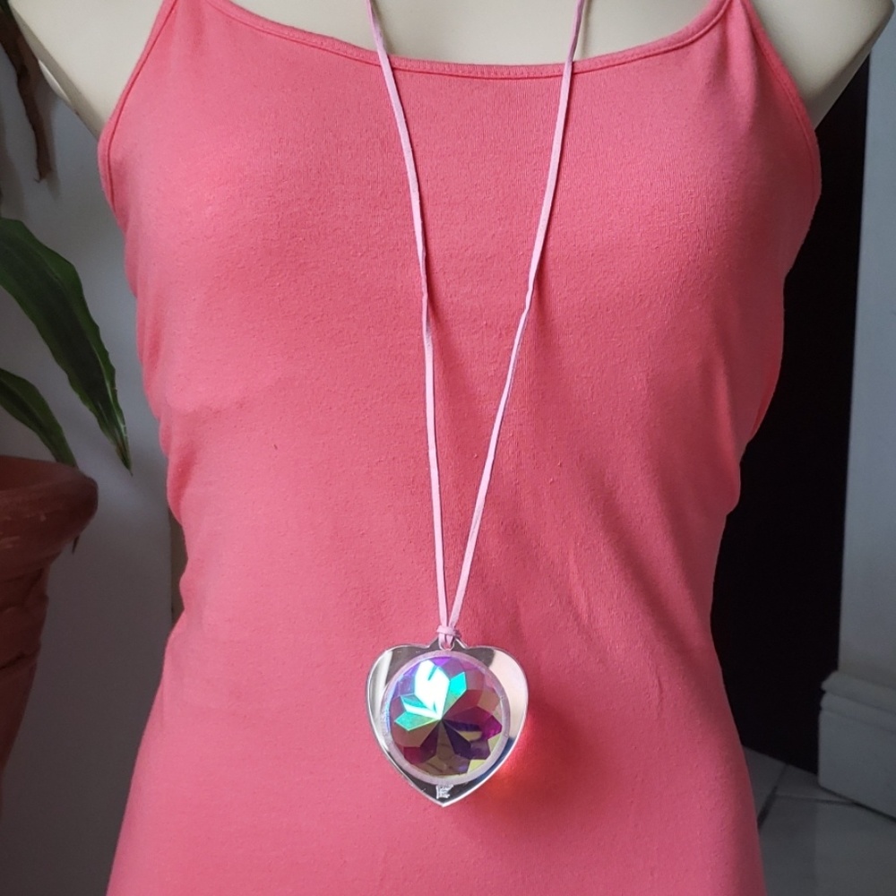 Free People Mirrored Kaleidoscope Necklace